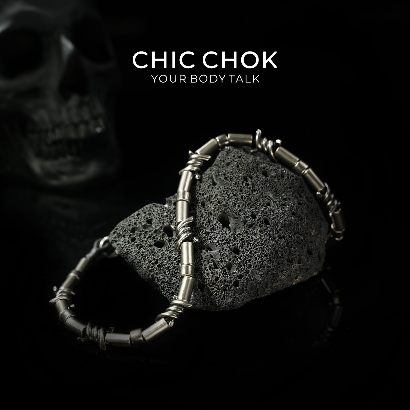 CHICCHOK [Barbed Pulse] Industrial Steel Choker