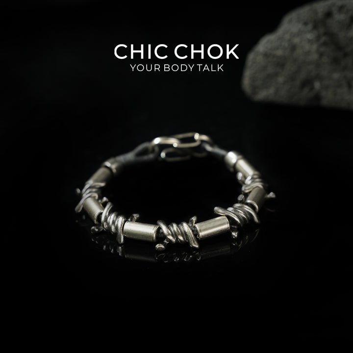 CHICCHOK [BARBED EDGE] INDUSTRIAL BRACELET