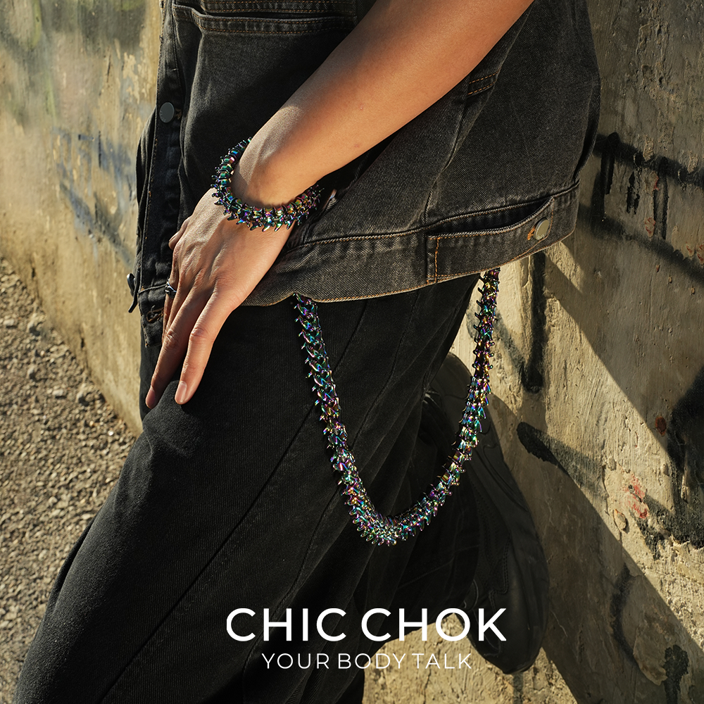 CHICCHOK Dragon Bone Pants Chain – Dazzling Color