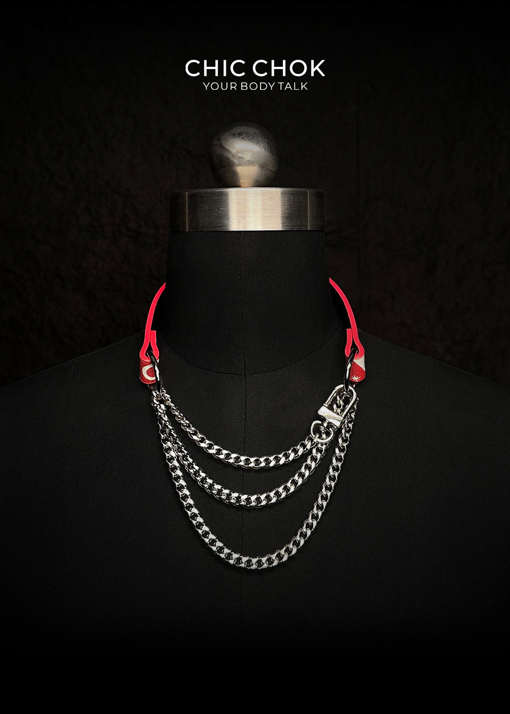 CHICCHOK [Breathless] Pulling Fashion and Fun Choker Christmas Limited Edition