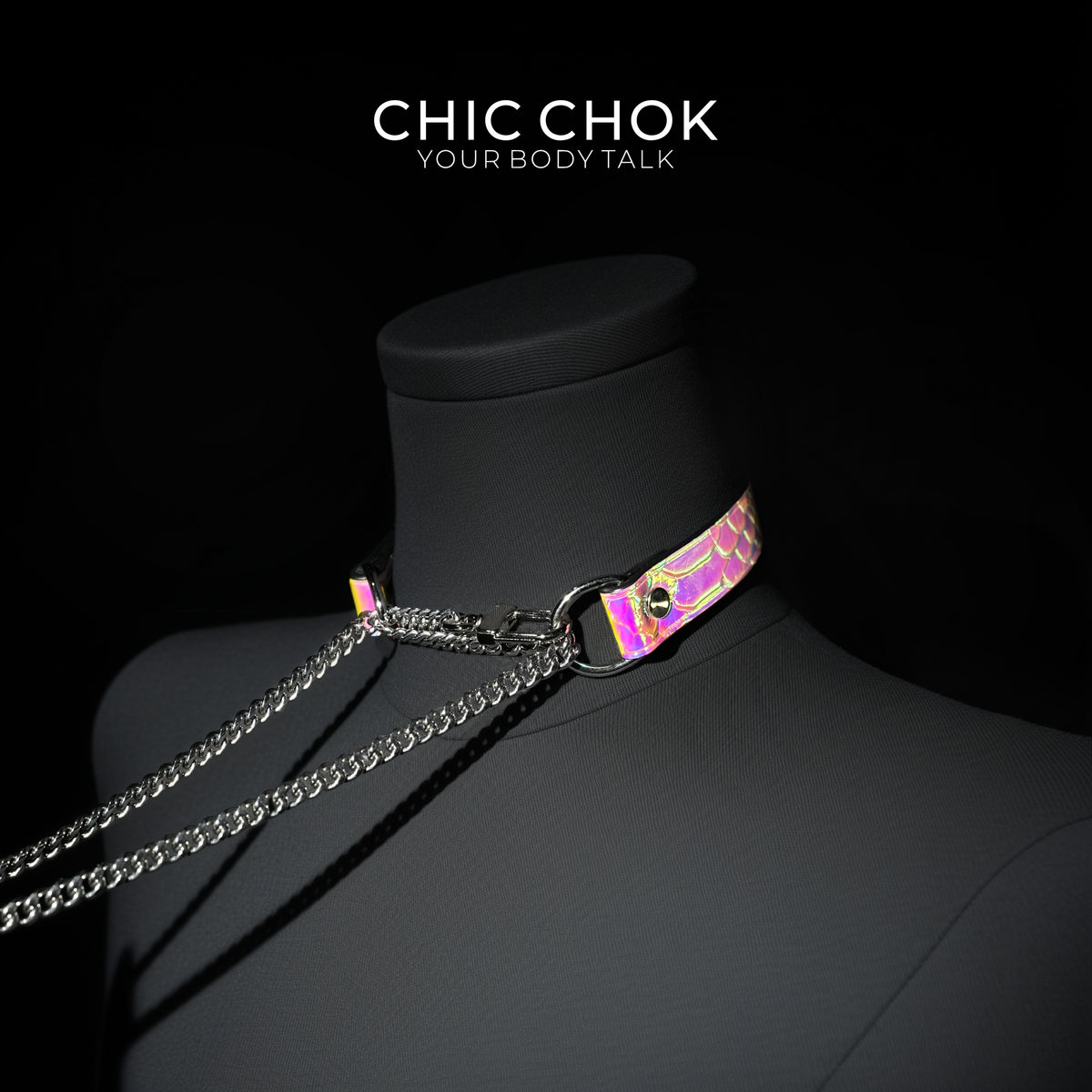 CHICCHOK [Breathless] Pulling Fashion and Fun Choker(Elegy in Scarlet)