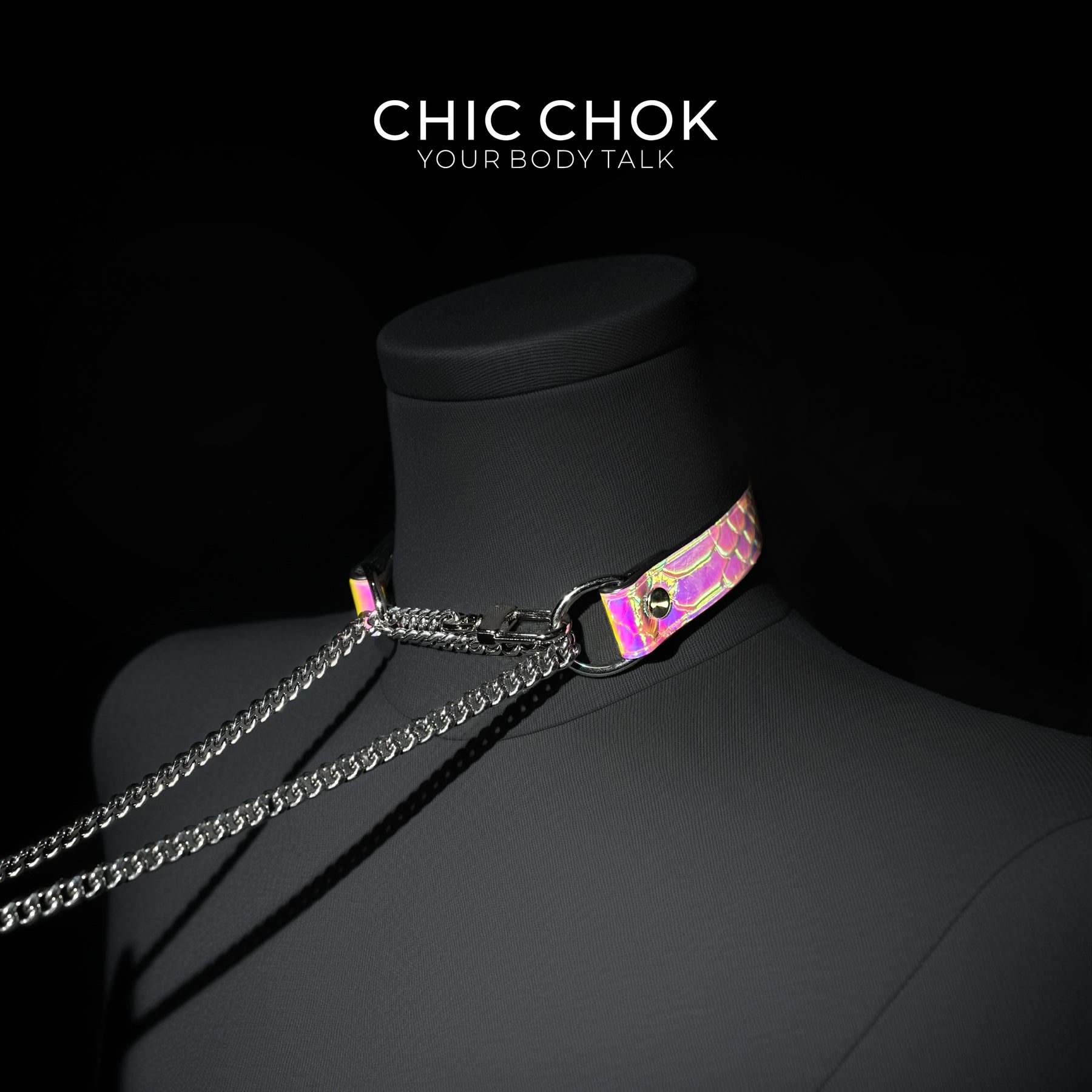 CHICCHOK [Breathless] Pulling Fashion and Fun Choker(Elegy in Scarlet)
