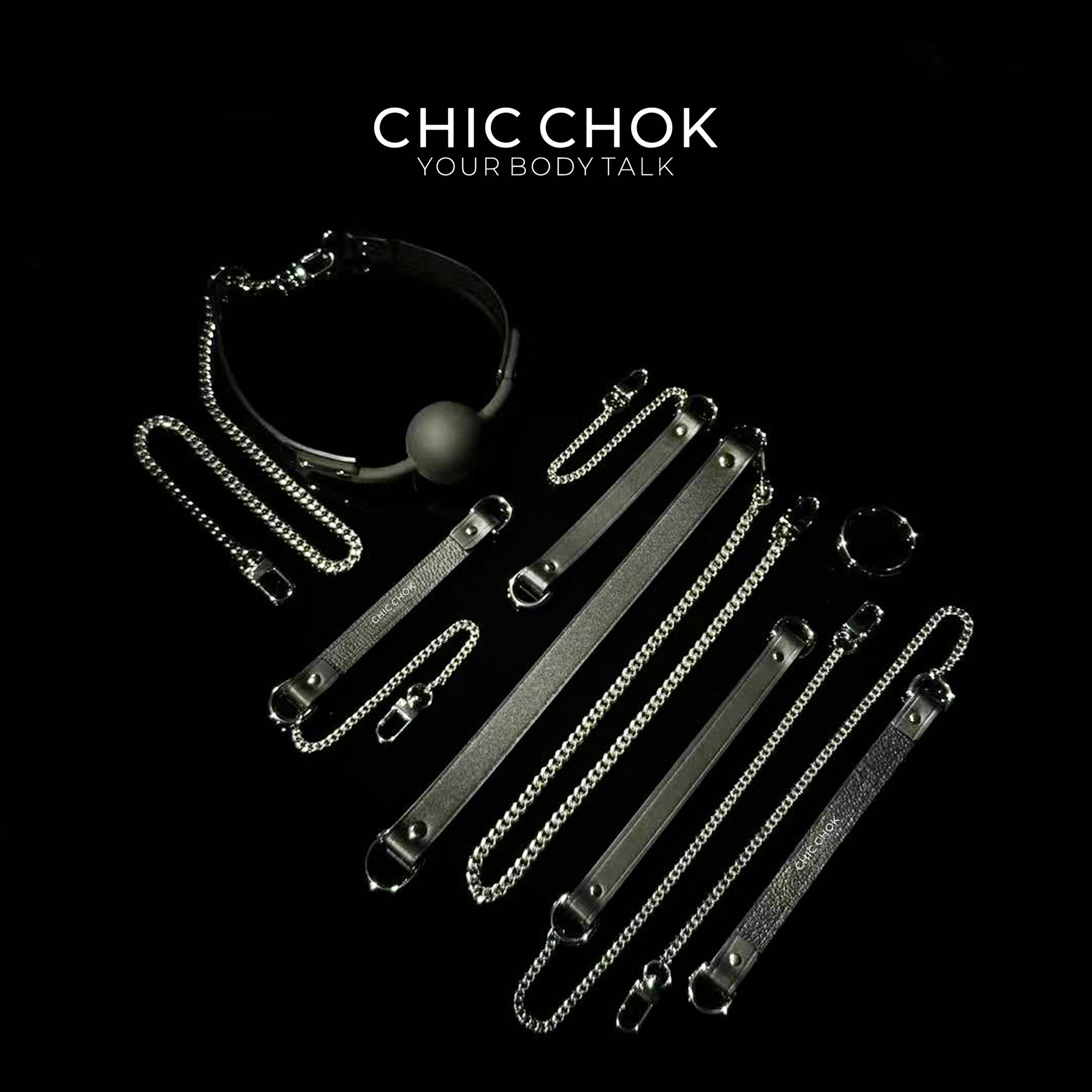 CHICCHOK Breathless Handchain Anklet Set
