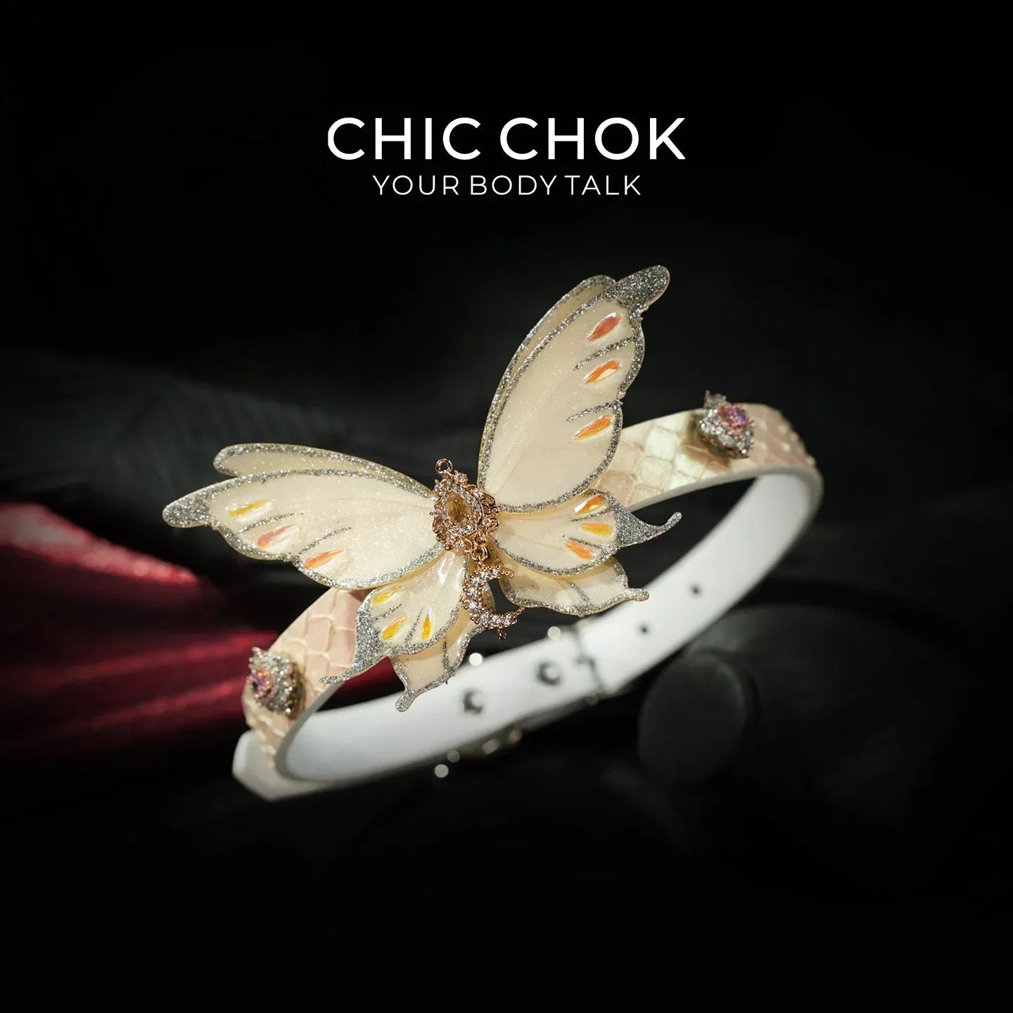 CHIC CHOK Rainbow Butterfly - CHICCHOK - Choker