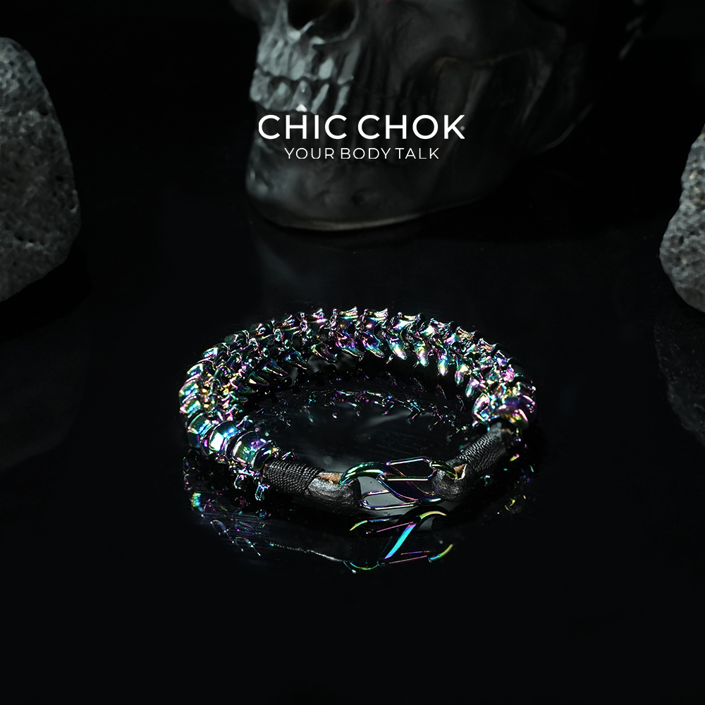 CHICCHOK Dragon Bone Bracelet – Dazzling Color