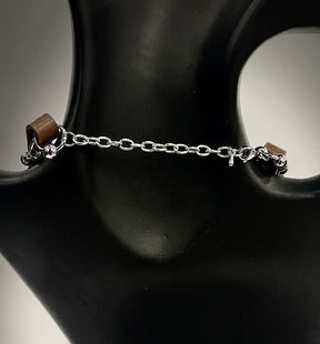 Fashion Fashion Necklace Butterfly Style Leather Necklace - Adjustable Necklace for daily wear