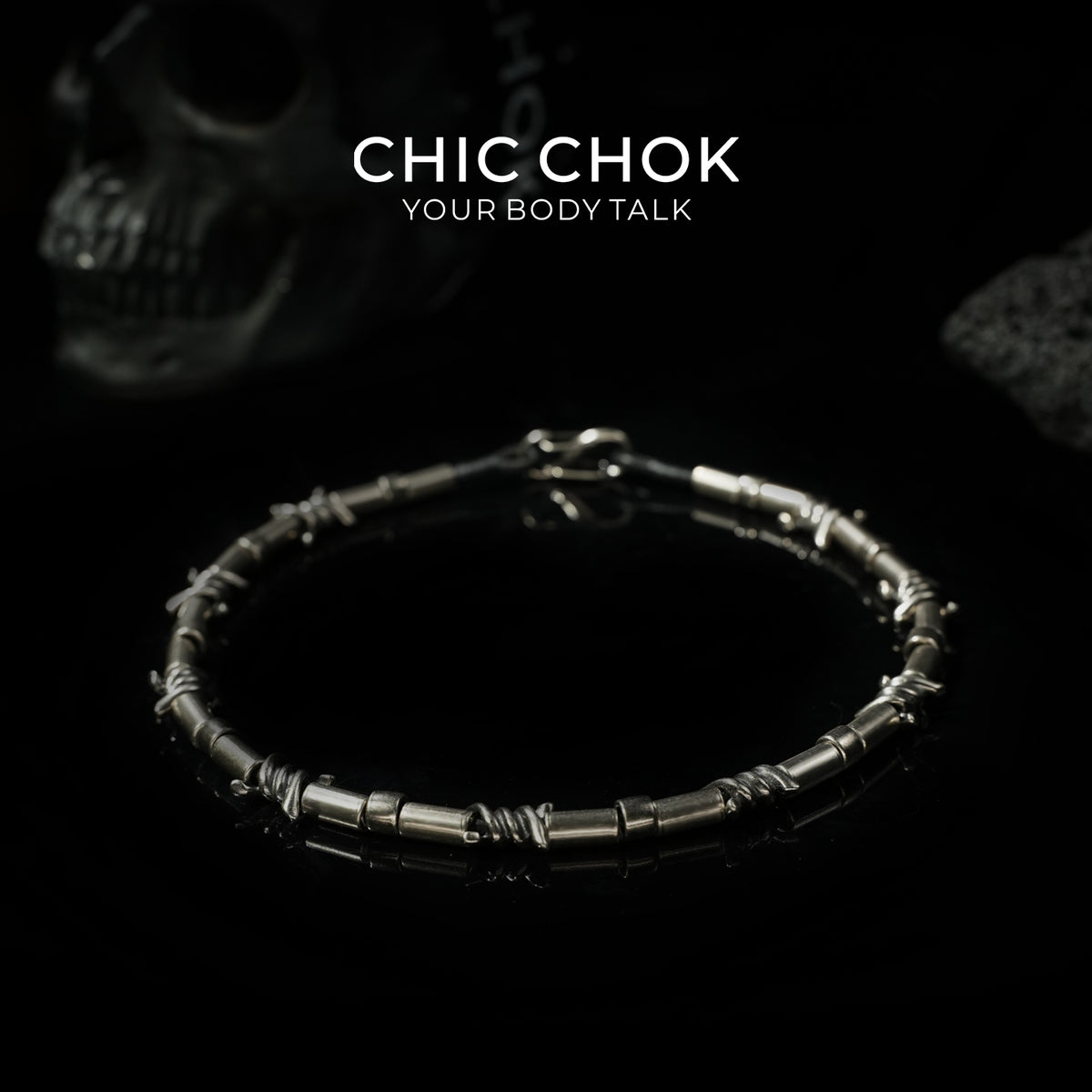 CHICCHOK [Barbed Pulse] Industrial Steel Choker