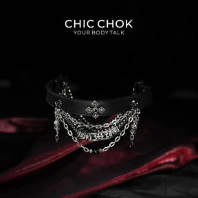 Fogbound Castle - CHICCHOK - Breathless, Choker, Necklace