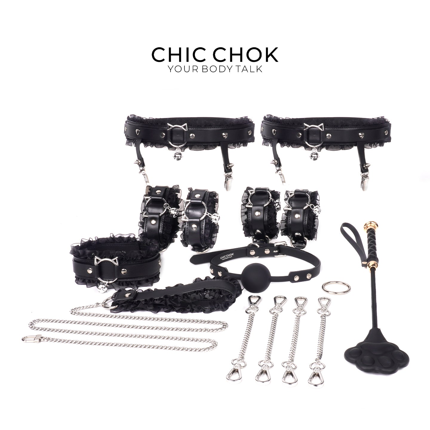 Dark Night Black and Red Happy Set