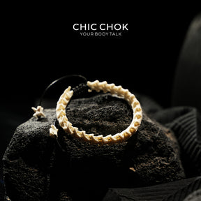 Snake Bone Bracelet Short