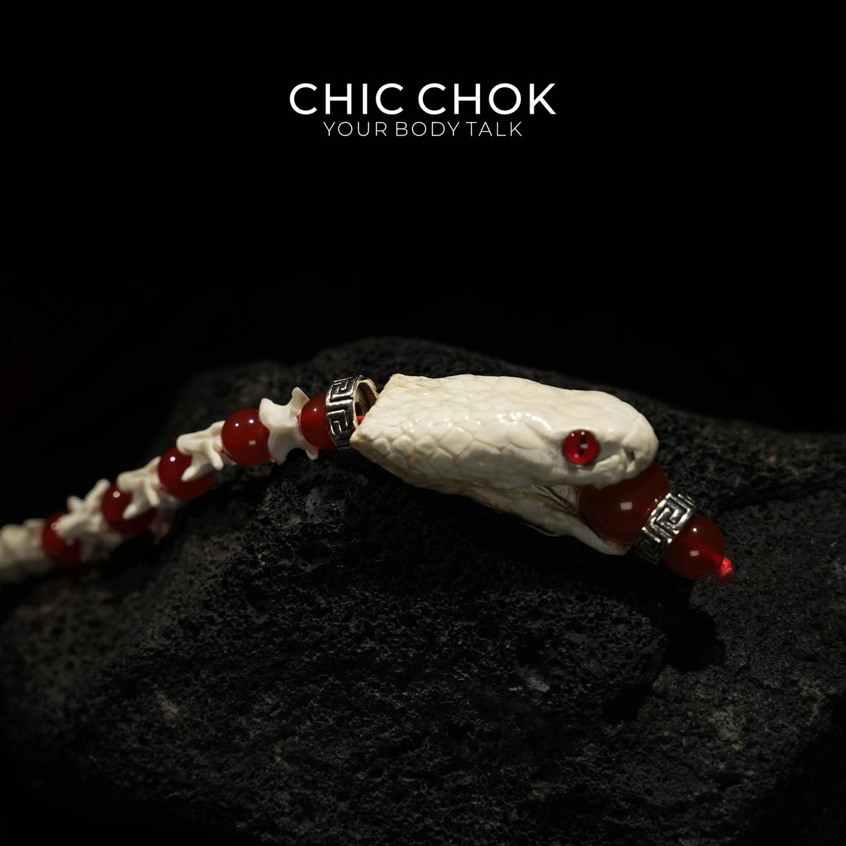 Crimson Skeleton Serpent Curse
