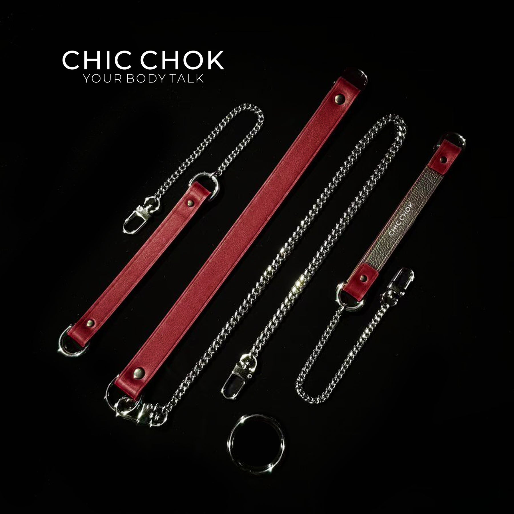 CHICCHOK Breathless Handchain Anklet Set