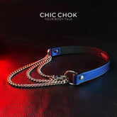 CHICCHOK [Breathless] Pulling Fashion and Fun Choker(Blue)