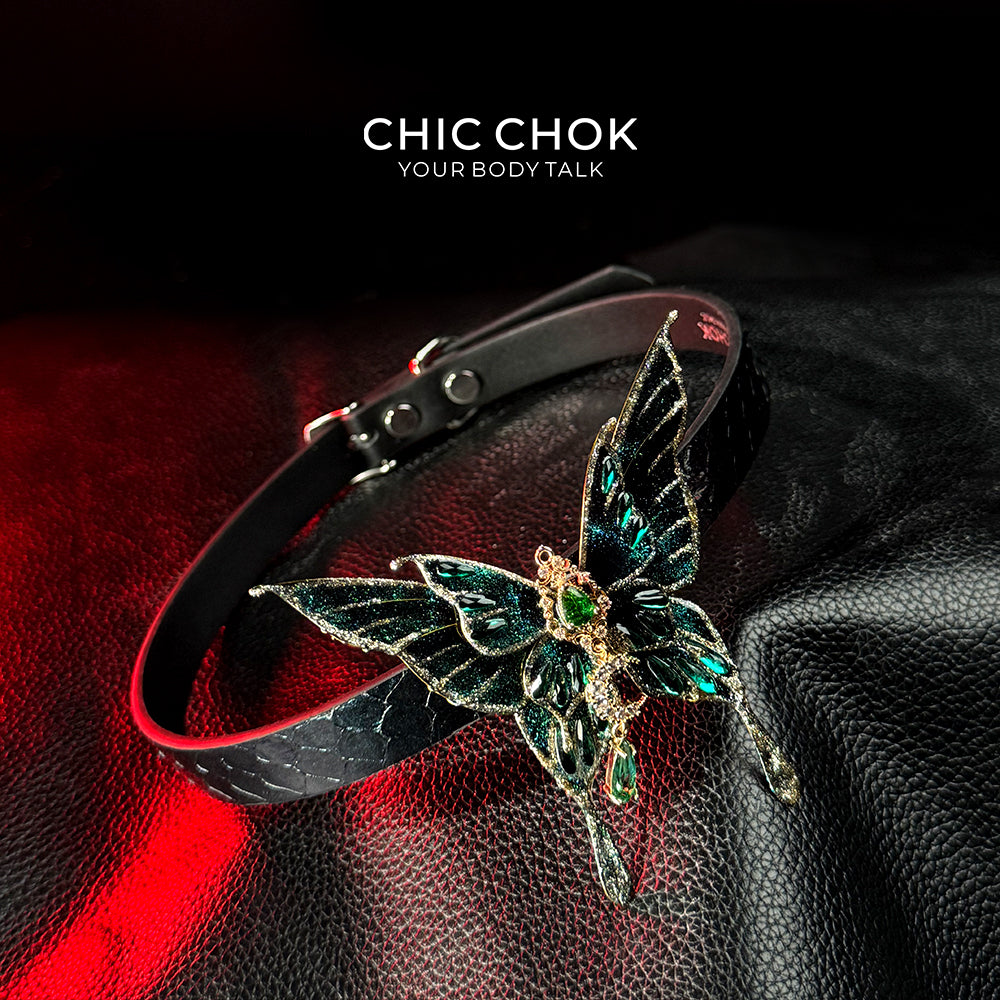 CHICCHOK Green Butterfly Fairy - Dancing Green Dream