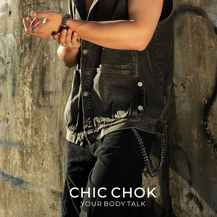 CHICCHOK Dragon Bone Pants Chain – Dazzling Color