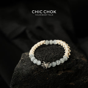 Snake Bone Bracelet Short