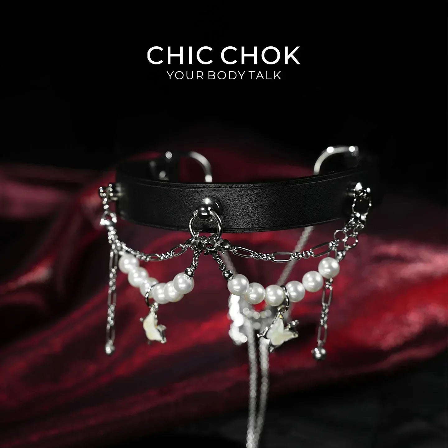 Midnight Butterfly - CHICCHOK - Breathless, Choker, Necklace
