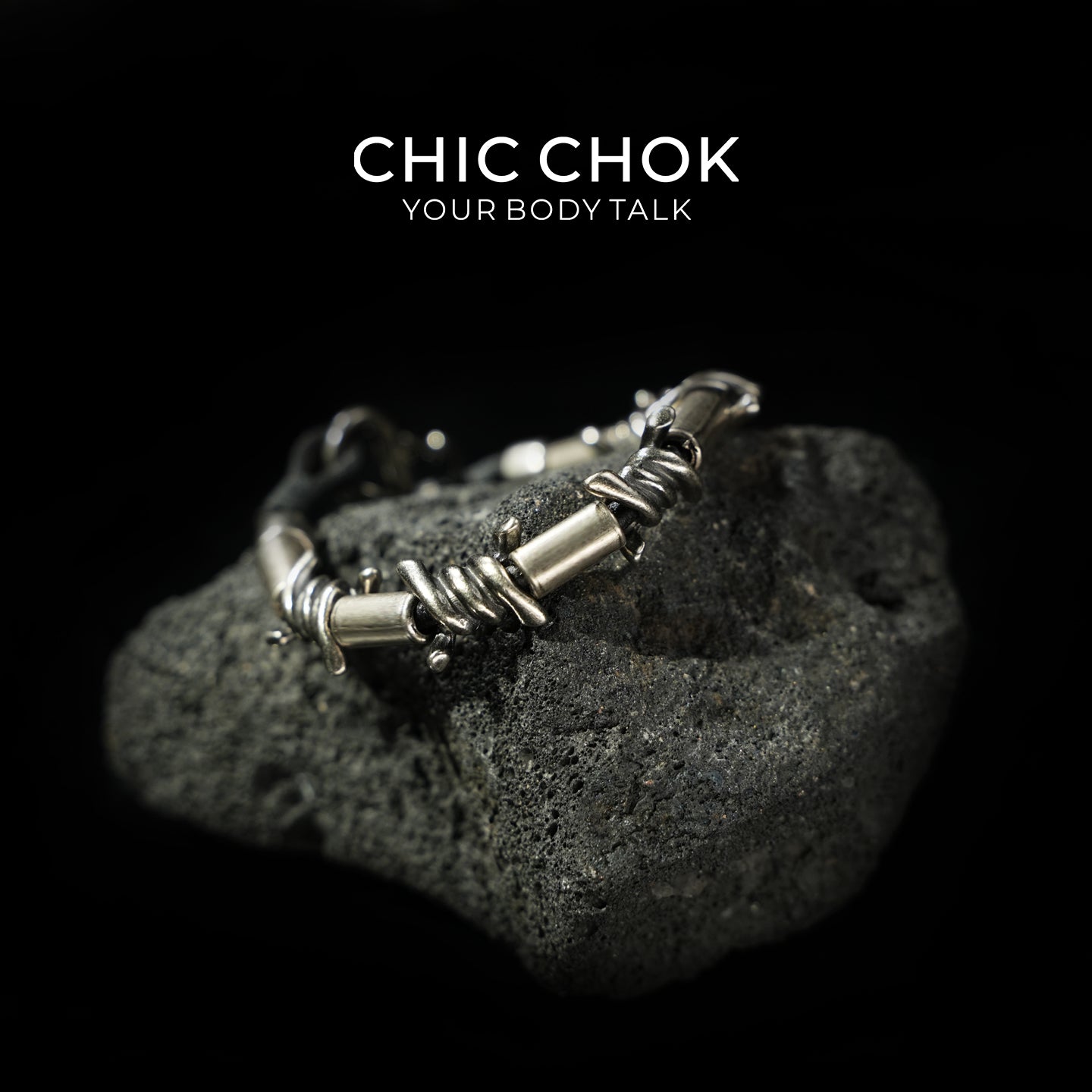 CHICCHOK [BARBED EDGE] INDUSTRIAL BRACELET