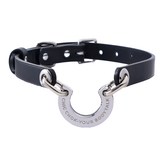 C-shaped necklace, personality and luck, high-quality leather