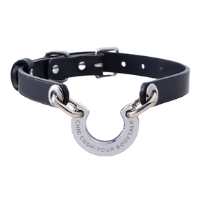 C-shaped necklace, personality and luck, high-quality leather