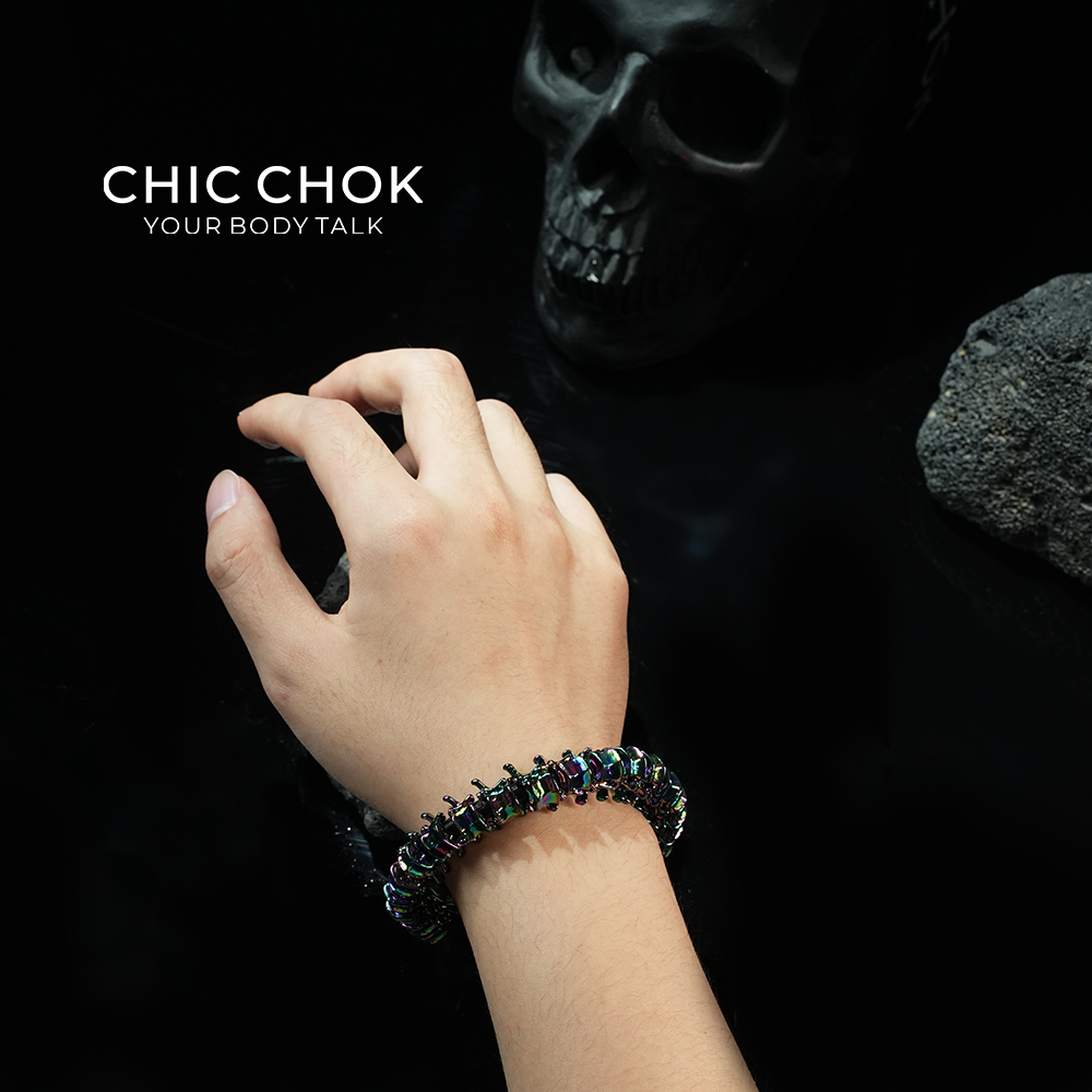 CHICCHOK Dragon Bone Bracelet – Dazzling Color