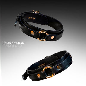 chicchok Ares men's leather armbands, high-end handmade fashion accessories, premium design for stylish and sophisticated looks