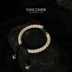 Snake Bone Bracelet Short