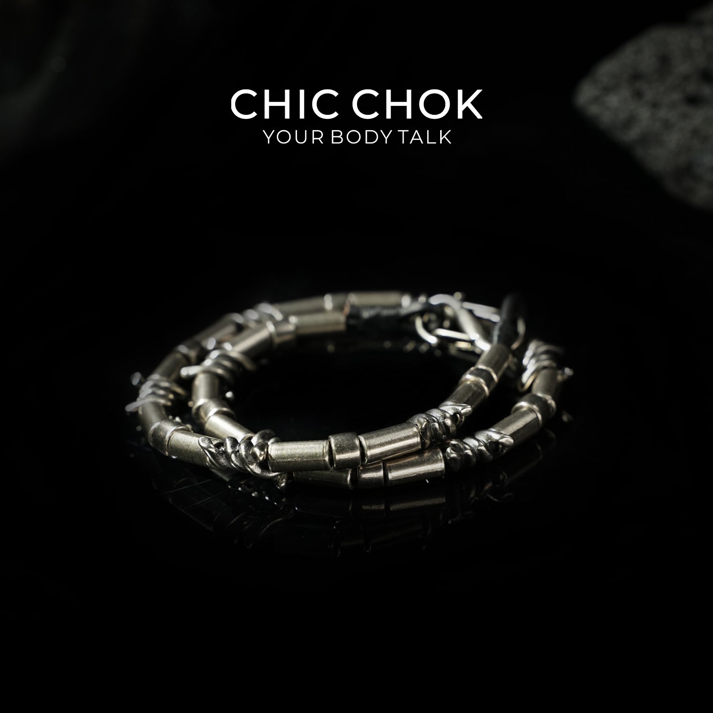 CHICCHOK [Barbed Pulse] Industrial Steel Choker