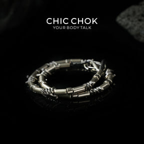 CHICCHOK [Barbed Pulse] Industrial Steel Choker
