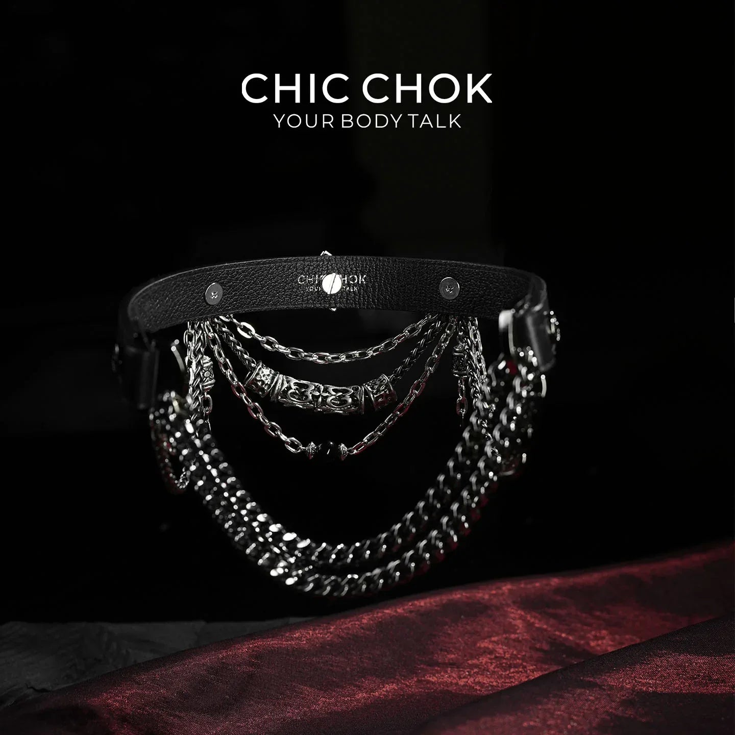 Fogbound Castle - CHICCHOK - Breathless, Choker, Necklace