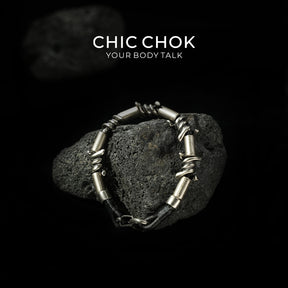 CHICCHOK [BARBED EDGE] INDUSTRIAL BRACELET