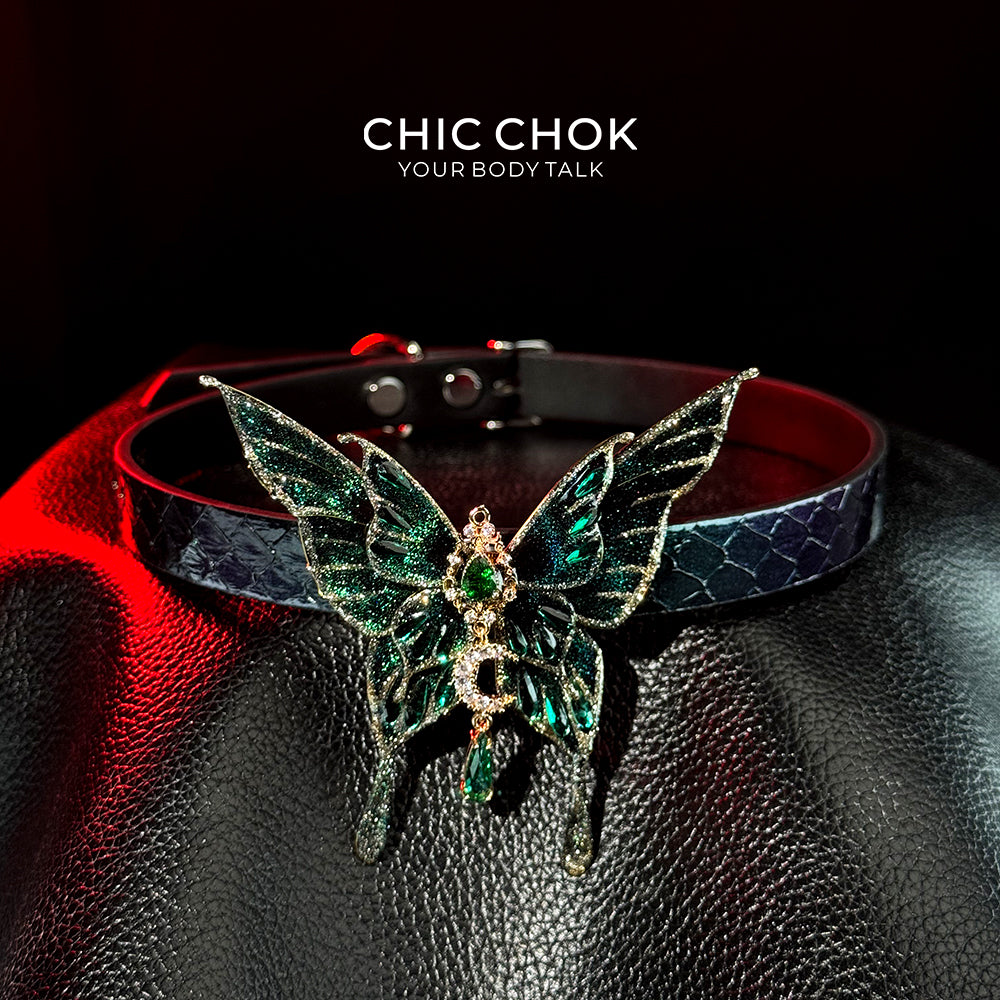 CHICCHOK Green Butterfly Fairy - Dancing Green Dream