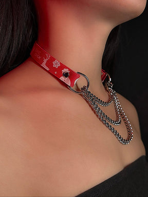 CHICCHOK [Breathless] Pulling Fashion and Fun Choker Christmas Limited Edition