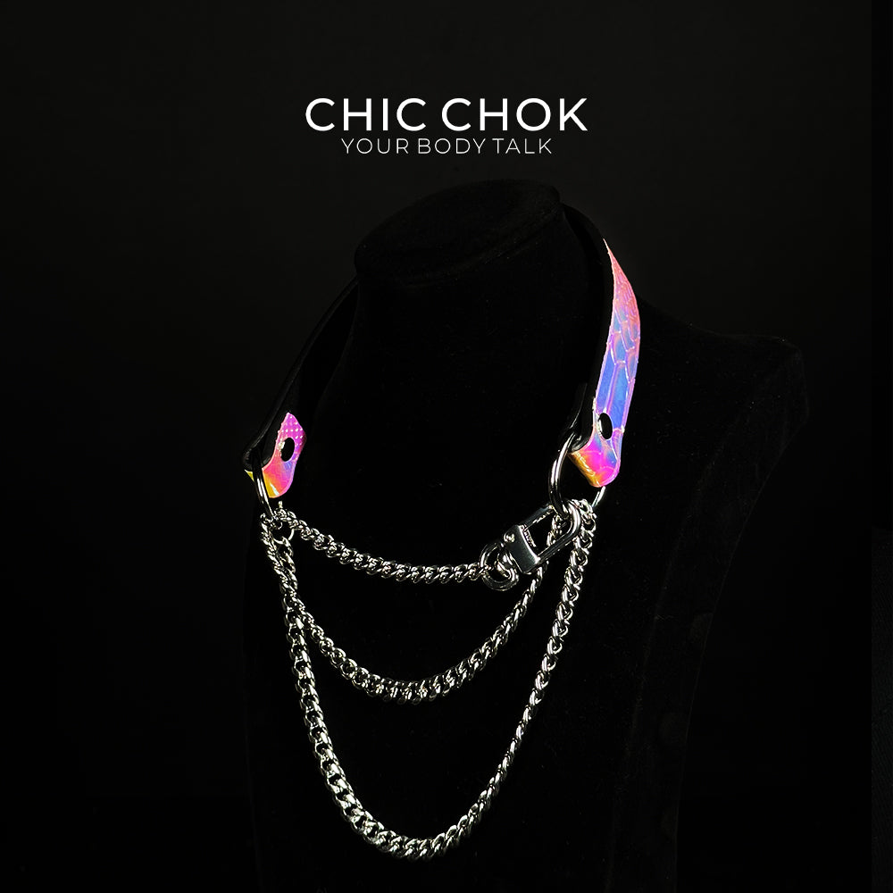 CHICCHOK [Breathless] Pulling Fashion and Fun Choker(Elegy in Scarlet)