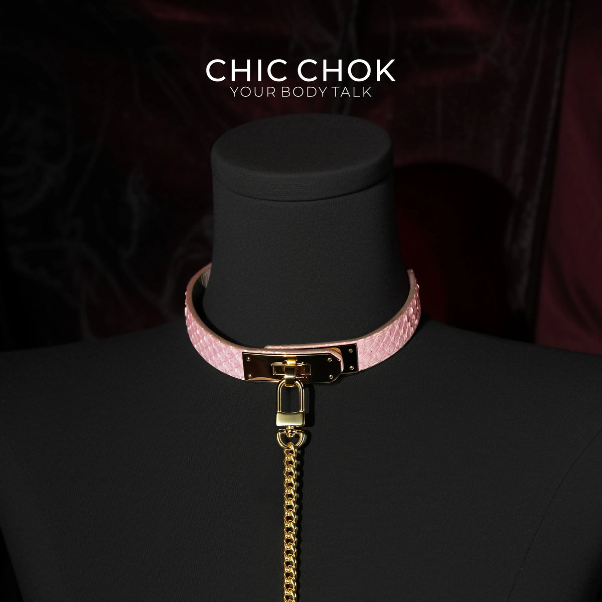 CHICCHOK - Kelly buckle Dimple Choker