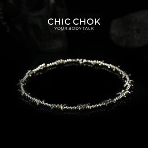 CHICCHOK [Steel Thorns] Heavy Metal Punk Necklace