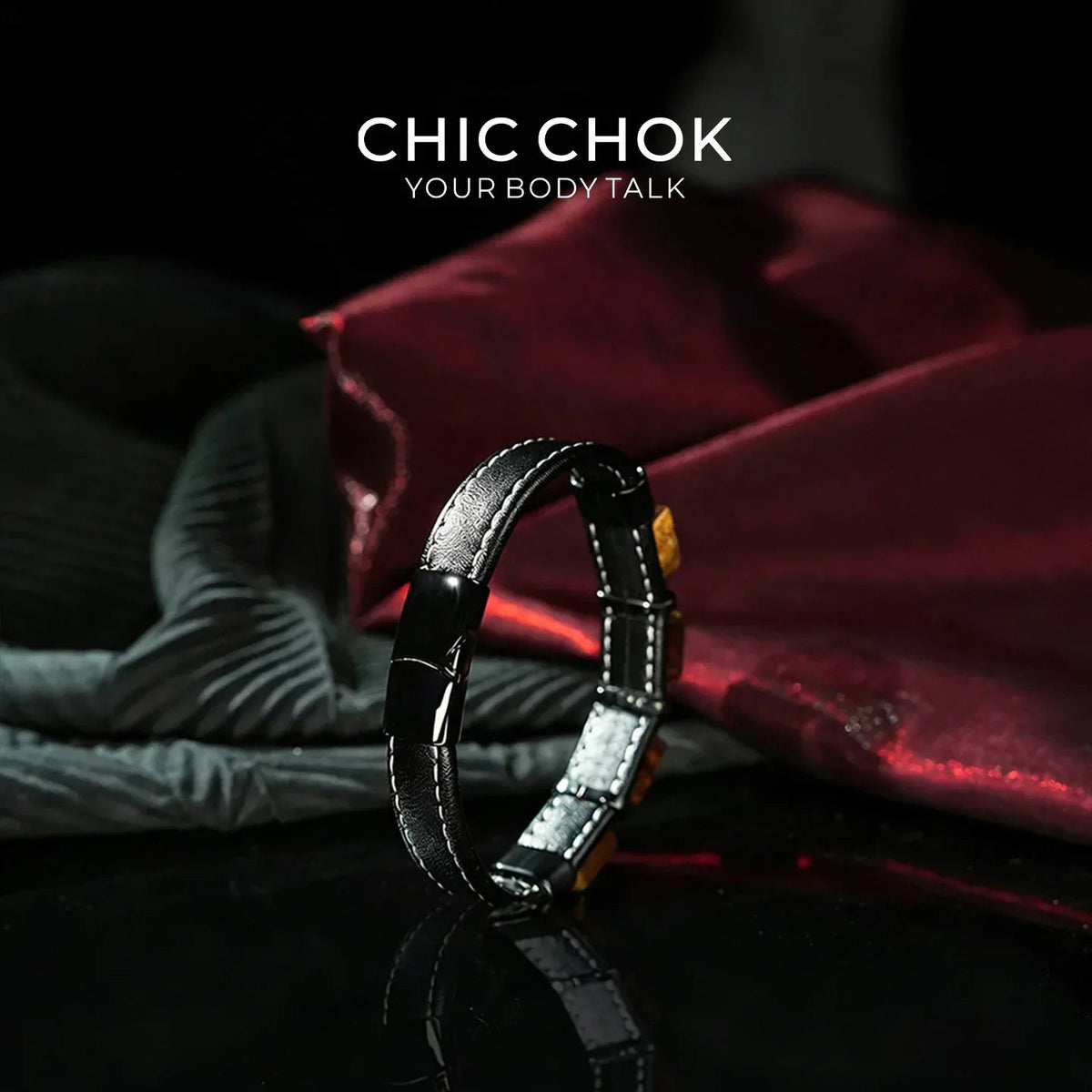 Golden Focus - CHICCHOK - Bracelet, Crystal Bracelet