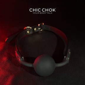[CHICCHOK] PureSilk Silicone Gag – Gentle Bondage, Elegant Desire