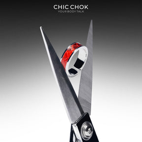 CHICCHOK Classic Open Ring, crafted from high-quality stainless steel. This adjustable ring features a subtle and stylish design, perfect for versatile and modern wear.