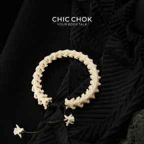 Snake Bone Bracelet Short