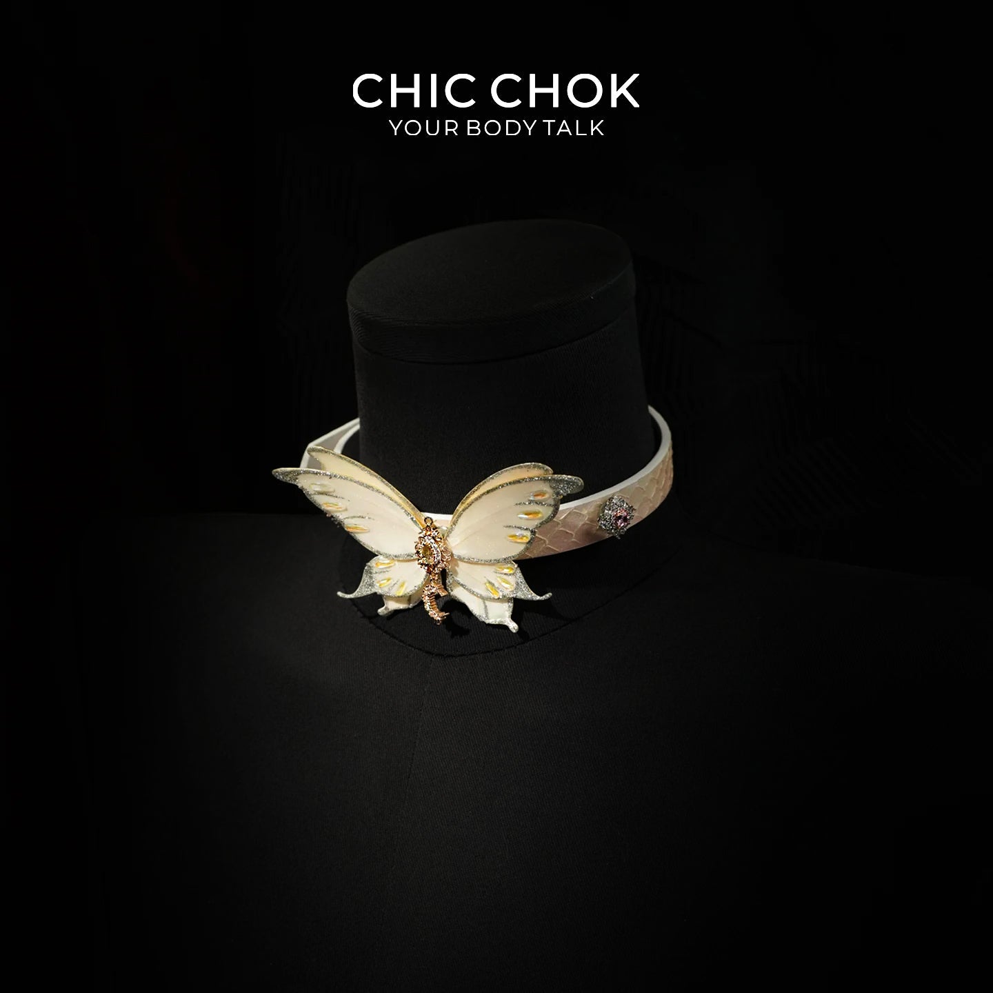 CHIC CHOK Papillon arc-en-ciel