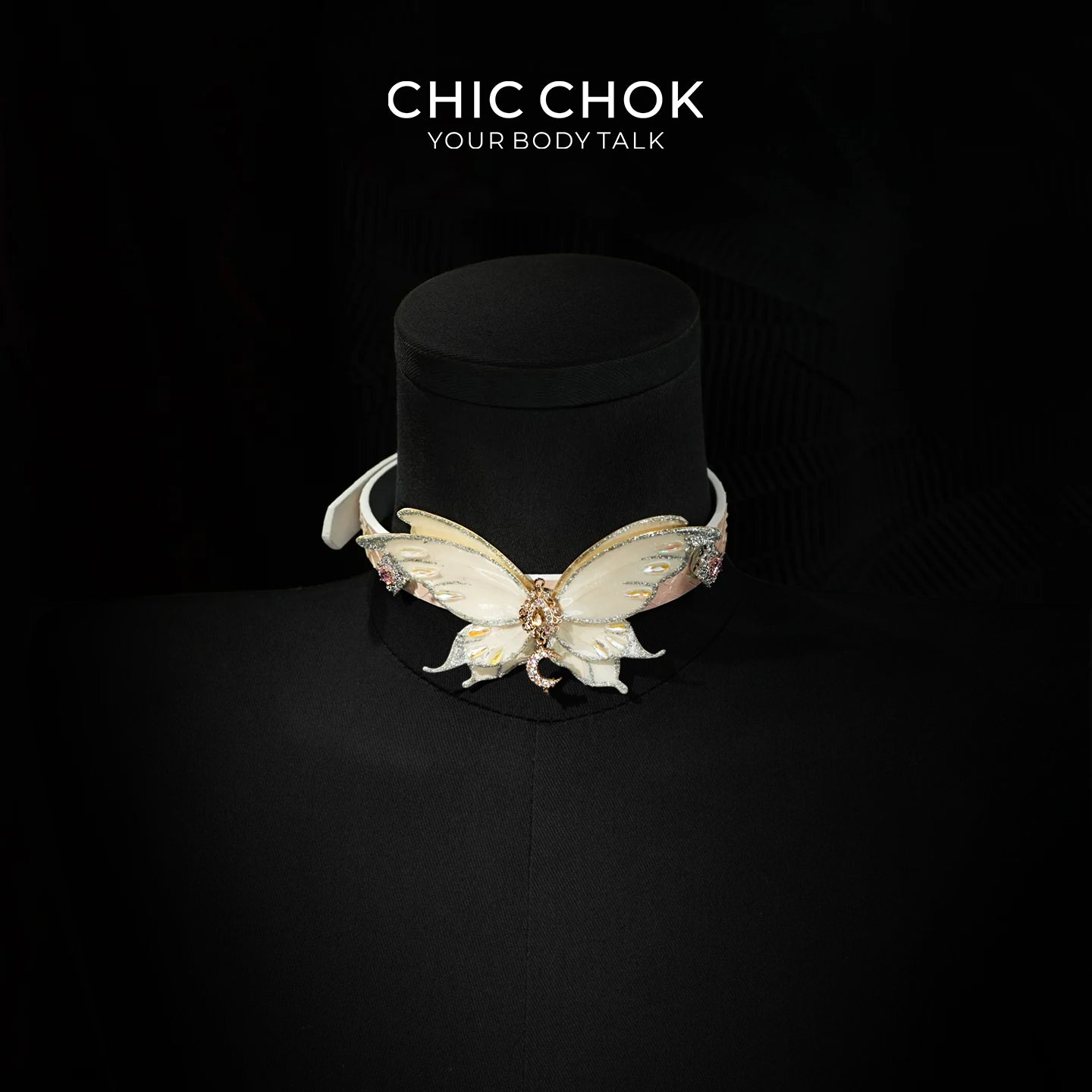 CHIC CHOK Papillon arc-en-ciel