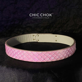 CHICCHOK - Kelly buckle Dimple Choker - CHICCHOK - Choker