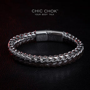 chicchok bracelet The Silver Guardian Bracelet