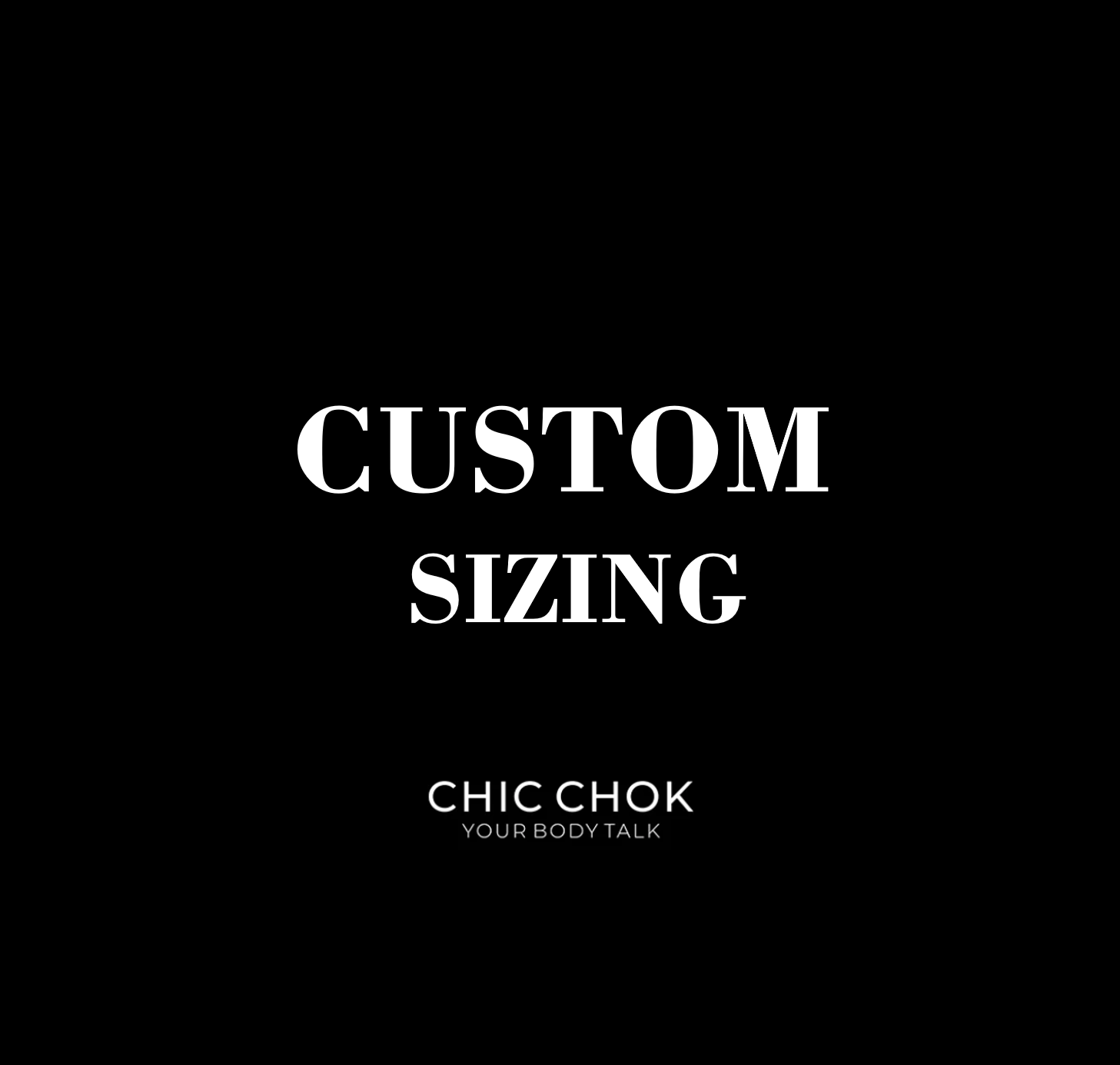 chicchok breathless choker handmade custom sizing