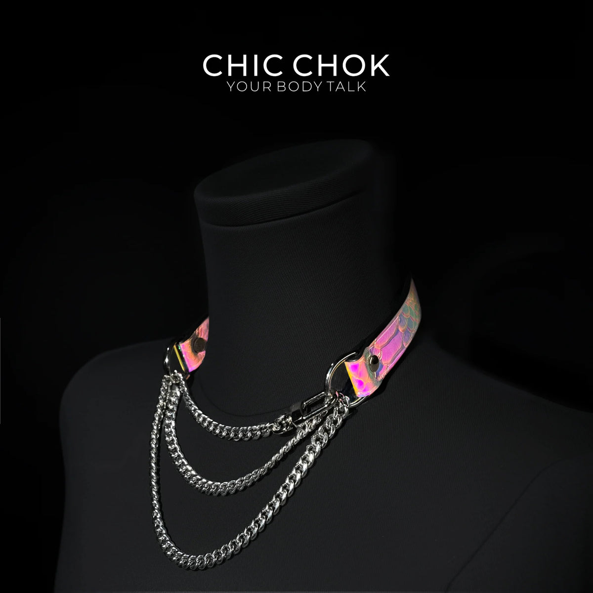 CHICCHOK [Breathless] Pulling Fashion and Fun Choker(Elegy in Scarlet)