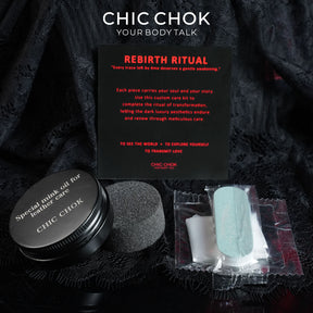 CHICCHOK Premium Mink Oil Leather Care Kit | Profesjonalny zestaw all-in-one do czyszczenia i polerowania gotyckiej biżuterii do ciała
